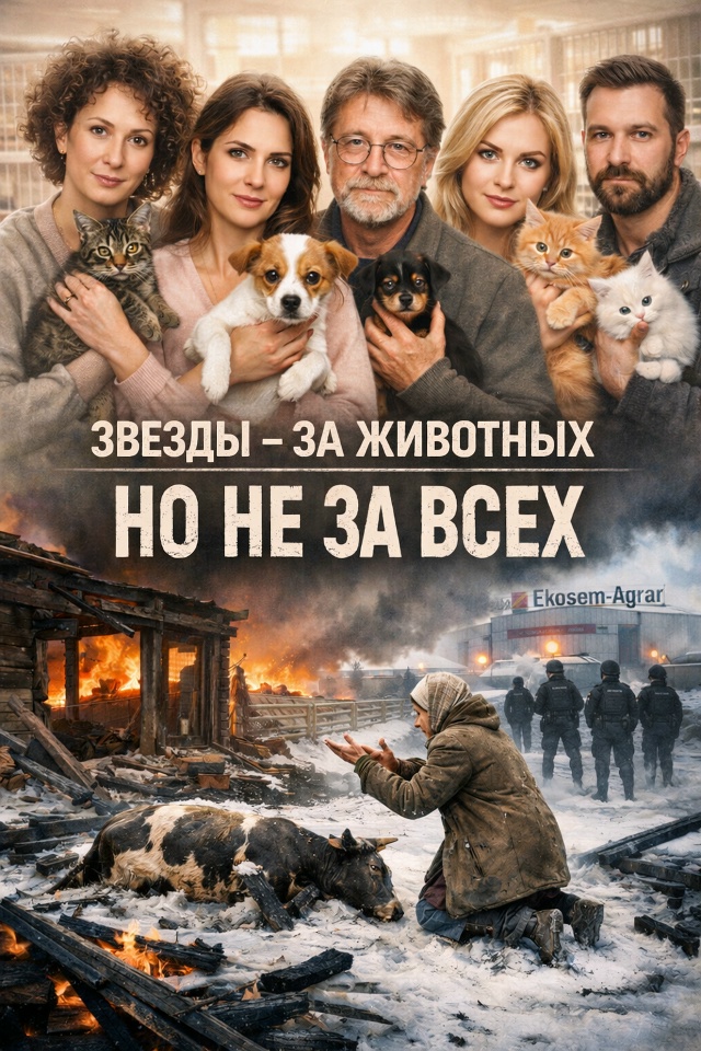 ЗВЁЗДЫ ЗА ЖИВОТНЫХ. НО НЕ ЗА ВСЕХ